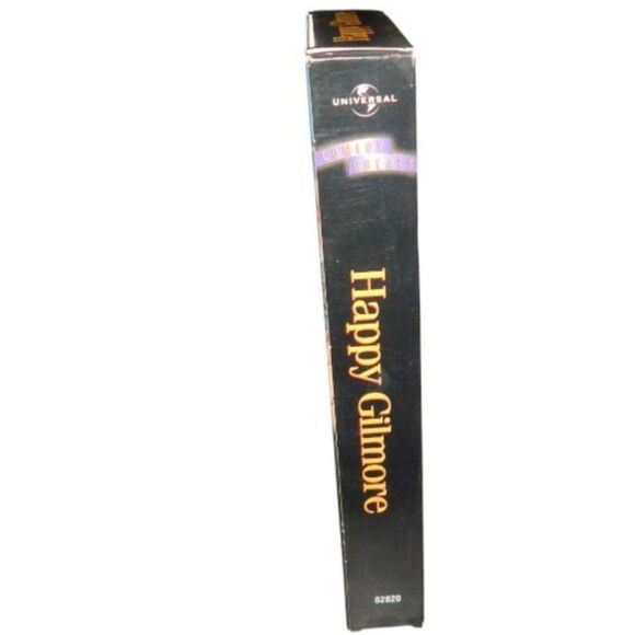 HAPPY GILMORE Adam Sandler vintage VHS in original paper case - Picture 6 of 6